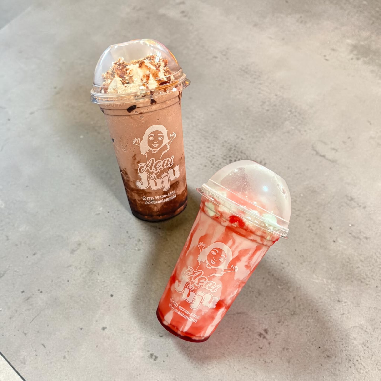 Sorvetes & milkshakes — Açaí da Juju